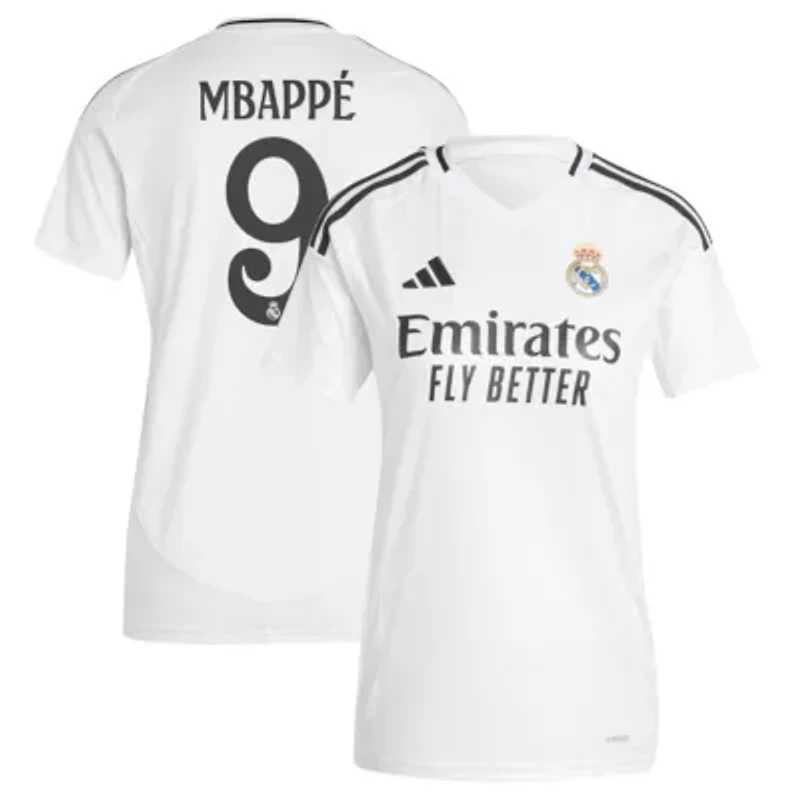 International Clubs Kylian Mbappé Real Madrid 2024/25 Home Replica Player Jersey
