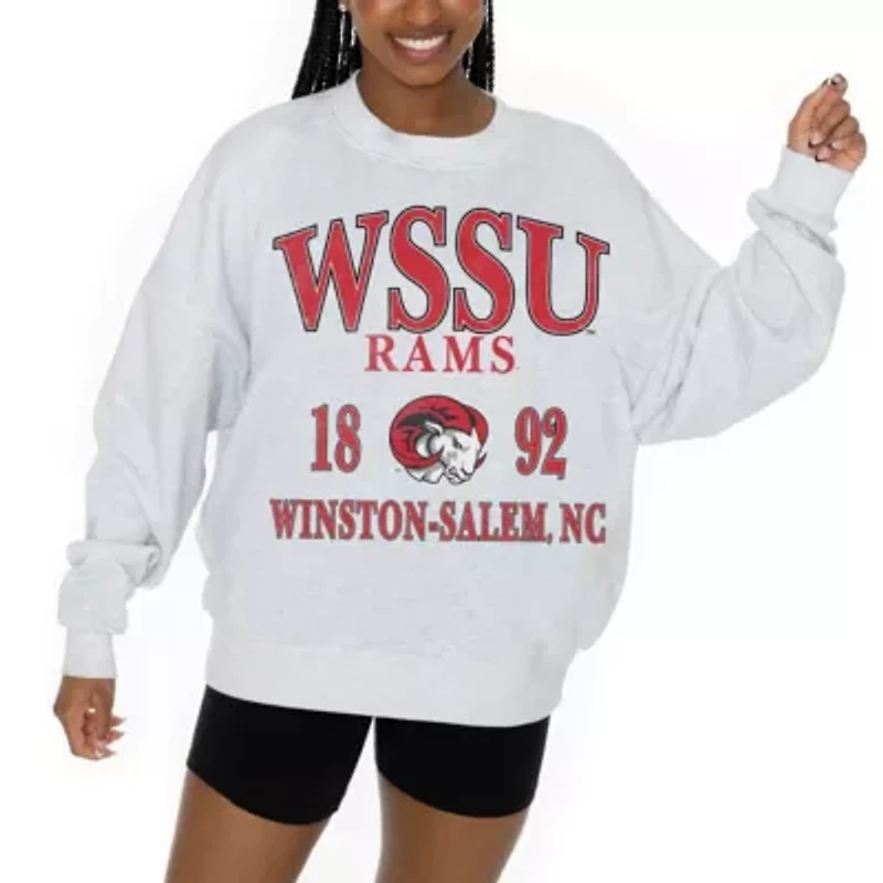 NCAA Winston-Salem State Rams Premium Fleece Pullover Sweatshirt