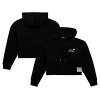 NBA Boston Celtics Hardwood Classics Cropped Pullover Hoodie