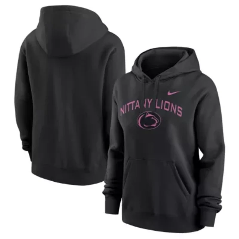 NCAA Nike Penn State Nittany Lions Throwback Club Fleece Pullover Hoodie