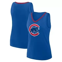 MLB Chicago Cubs Stellar Win V-Neck Tank Top