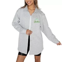 NCAA Norfolk State Spartans Foundation Full-Button Long Sleeve Overshirt