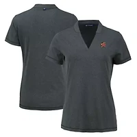 NCAA Maryland Terrapins Forge Blade Collar V-Neck Top