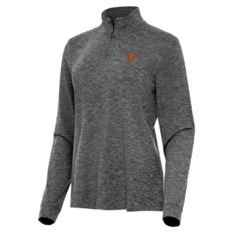NCAA Texas Longhorns Mentor Long Sleeve Quarter-Zip Mock Polo