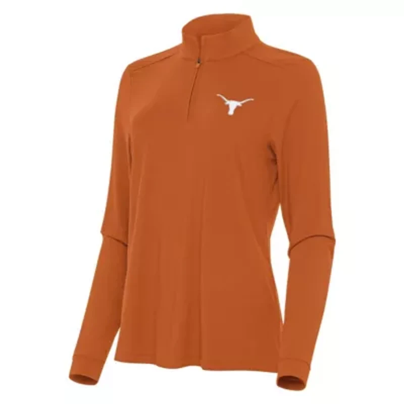 NCAA Texas Longhorns Intent Quarter-Zip Top