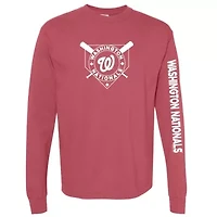 MLB Washington Nationals Pigment Dye Long Sleeve T-Shirt