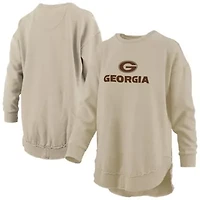 NCAA Georgia Bulldogs Poncho Fleece Pullover Sweatshirt