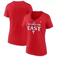 MLB Fanatics Philadelphia Phillies 2024 NL East Division s Plus Locker Room T-Shirt