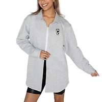 MLS Columbus Crew Midfield Magic Button-Up Long Sleeve Overshirt