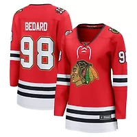 NHL Fanatics Connor Bedard Chicago Blackhawks Centennial Breakaway Player Jersey