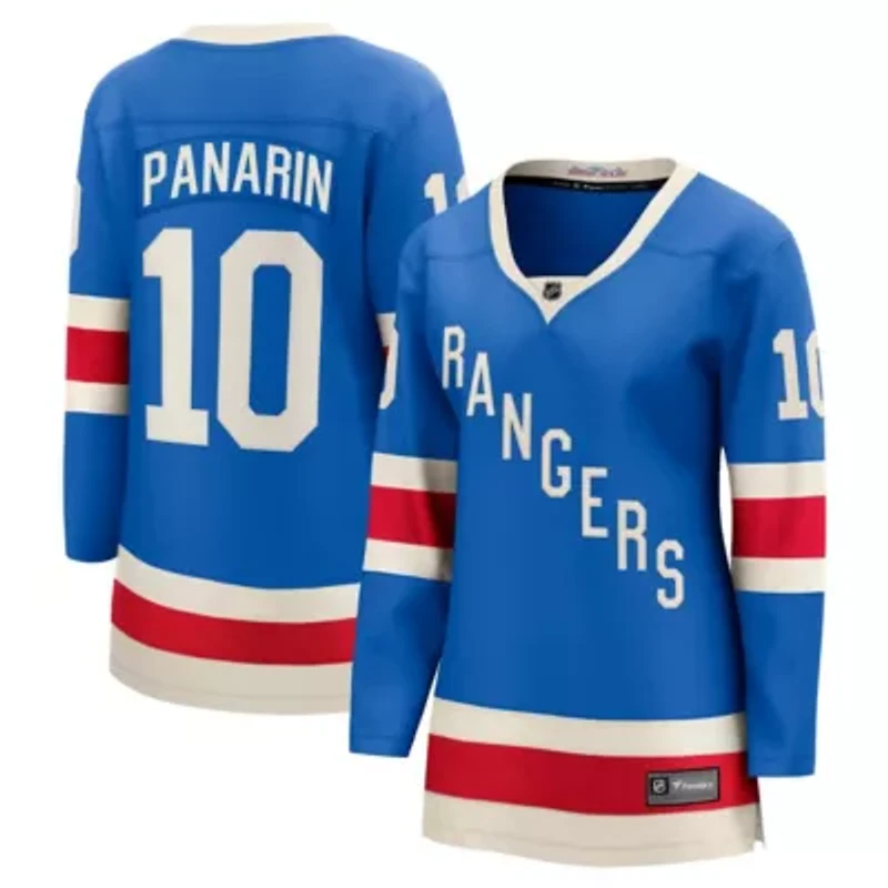 NHL Fanatics Artemi Panarin New York Rangers Centennial Breakaway Jersey