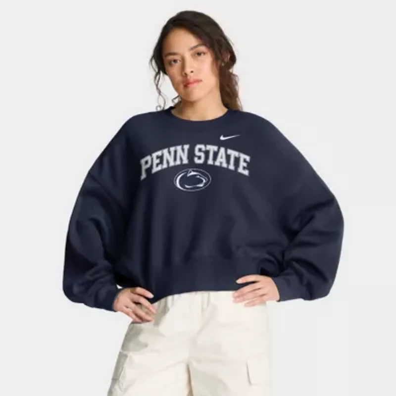 NCAA Nike Penn State Nittany Lions Oversized Phoenix Arch Pullover Sweatshirt