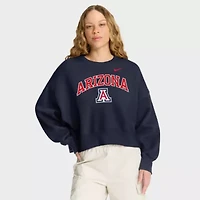 NCAA Nike Arizona Wildcats Oversized Phoenix Arch Pullover Sweatshirt