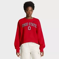 NCAA Nike Ohio State Buckeyes Oversized Phoenix Arch Pullover Sweatshirt
