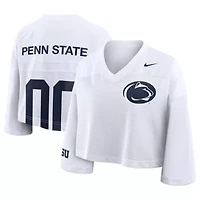 NCAA Nike Penn State Nittany Lions Cropped Mesh Dri-FIT Fashion Jersey