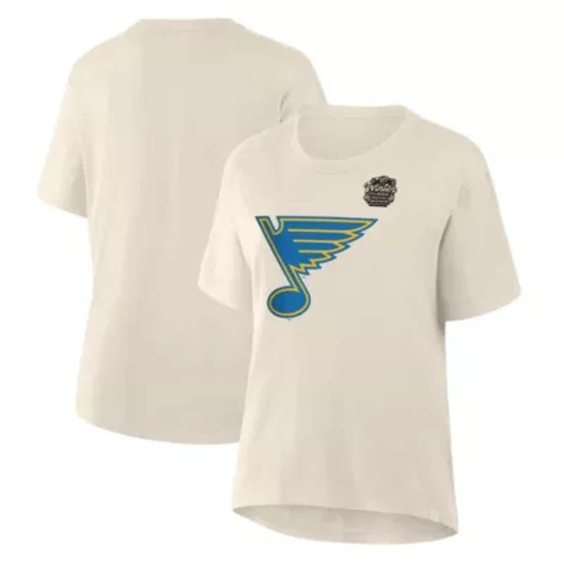 NHL Fanatics St. Louis Blues 2025 Winter Classic Primary Logo T-Shirt