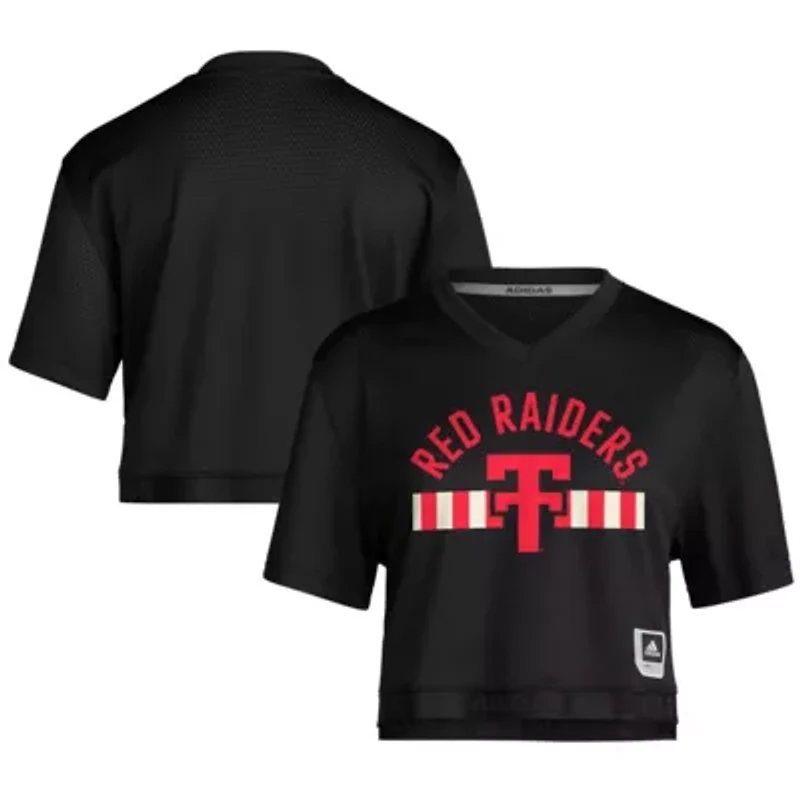 Texas Tech Red Raiders NCAA Throwback Cropped T-Shirt