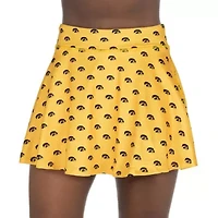 NCAA Iowa Hawkeyes All-Over Print Flowy Skort