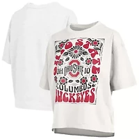 NCAA Ohio State Buckeyes Harmony Oversized Slub T-Shirt