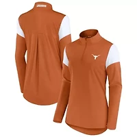 NCAA Fanatics Texas Longhorns Block Party Quarter-Zip Top