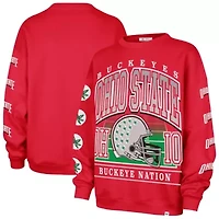 NCAA Ohio State Buckeyes Go Big Oversized Pullover Sweatshirt