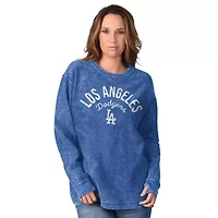 MLB Los Angeles Dodgers Comfy Cord Pullover Sweatshirt