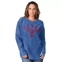 MLB Texas Rangers Comfy Cord Pullover Sweatshirt