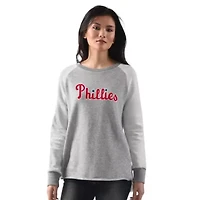 MLB Philadelphia Phillies Gridiron Raglan Pullover Sweatshirt