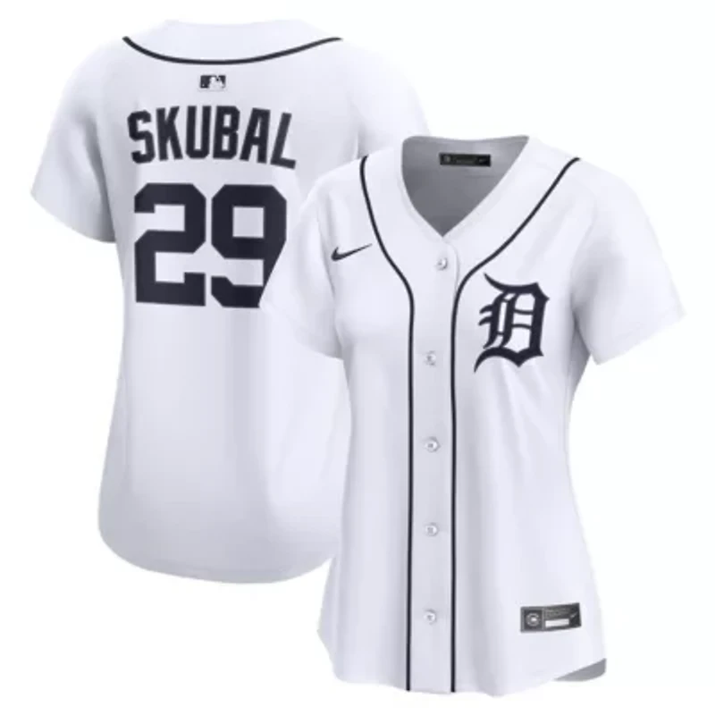 MLB Nike Tarik Skubal Detroit Tigers Home Limited Player Jersey