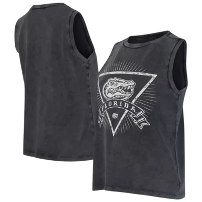 NCAA Florida Gators Distressed Market French Terry Tank Top