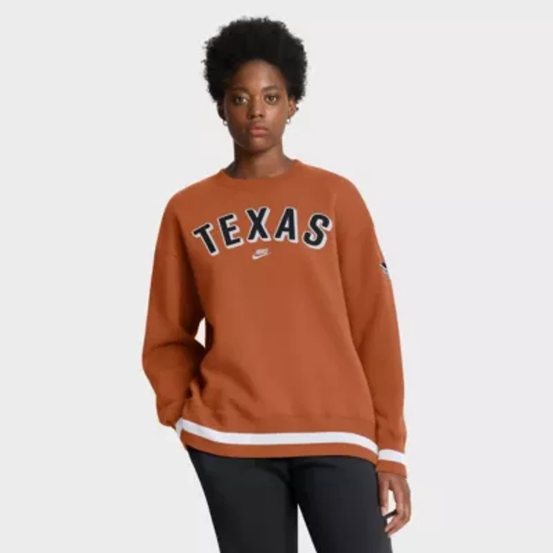 NCAA Nike Texas Longhorns Oversized Legacy Phoenix Sweatshirt