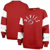 NHL New Jersey Devils Eephus Barred Pullover Sweatshirt