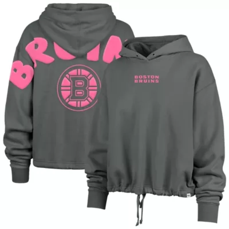 NHL Bright Side Venice Cropped Pullover Hoodie