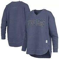 NCAA Notre Dame Fighting Irish Westin Poncho V-Neck Pullover Sweatshirt