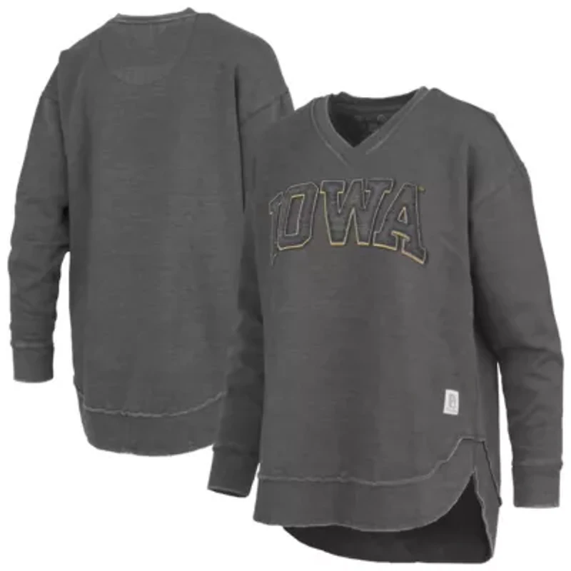 NCAA Iowa Hawkeyes Westin Poncho V-Neck Pullover Sweatshirt