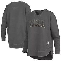 NCAA Iowa Hawkeyes Westin Poncho V-Neck Pullover Sweatshirt