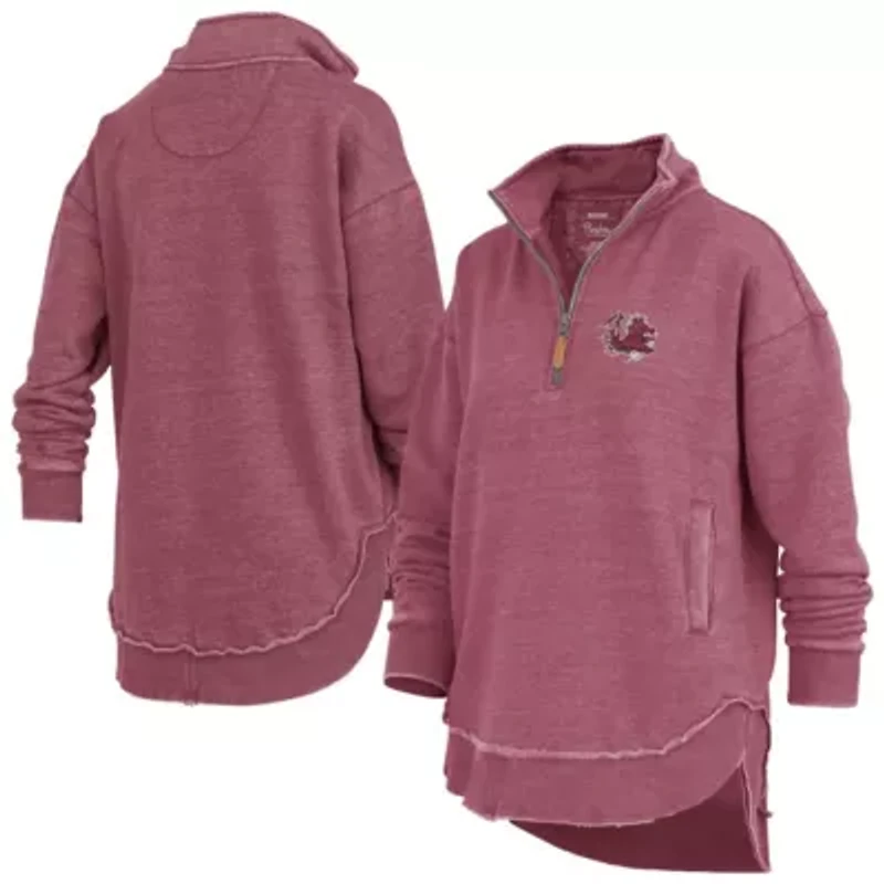 NCAA South Carolina Gamecocks Northfork Sojourn Poncho Quarter-Zip Sweatshirt