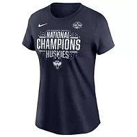 Connecticut Huskies NCAA Nike UConn 2025 Basketball National s Locker Room T-Shirt