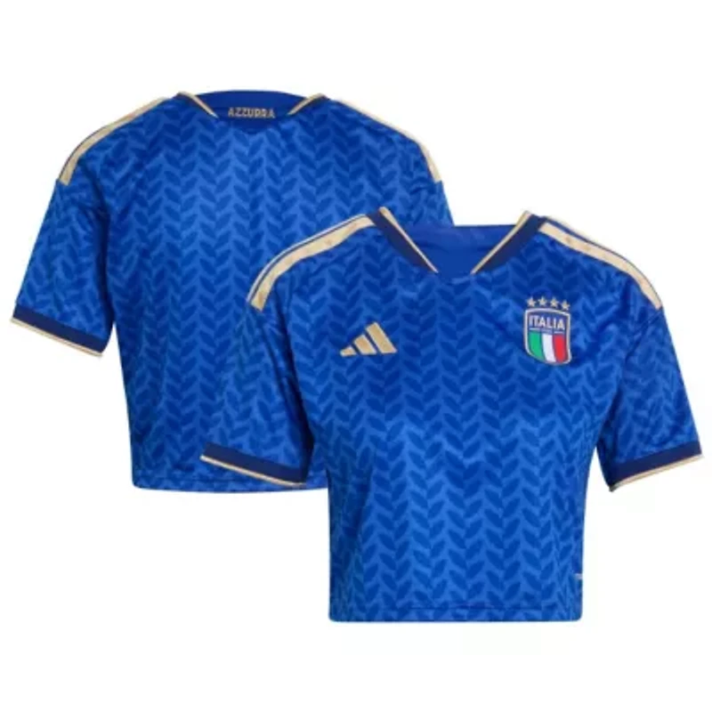 Soccer National Teams Italy Team FIFA x World Cup 2026 Home Cropped Replica Jersey
