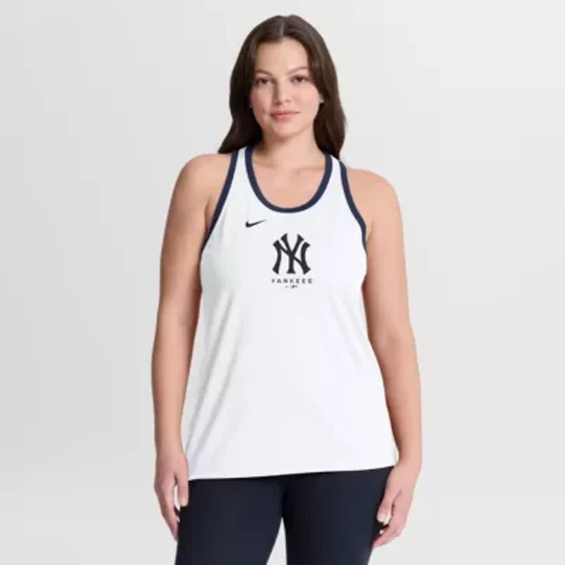 MLB Nike New York Yankees Tri-Blend Dri-FIT Racerback Tank Top