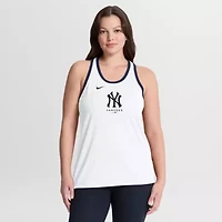 MLB Nike New York Yankees Tri-Blend Dri-FIT Racerback Tank Top