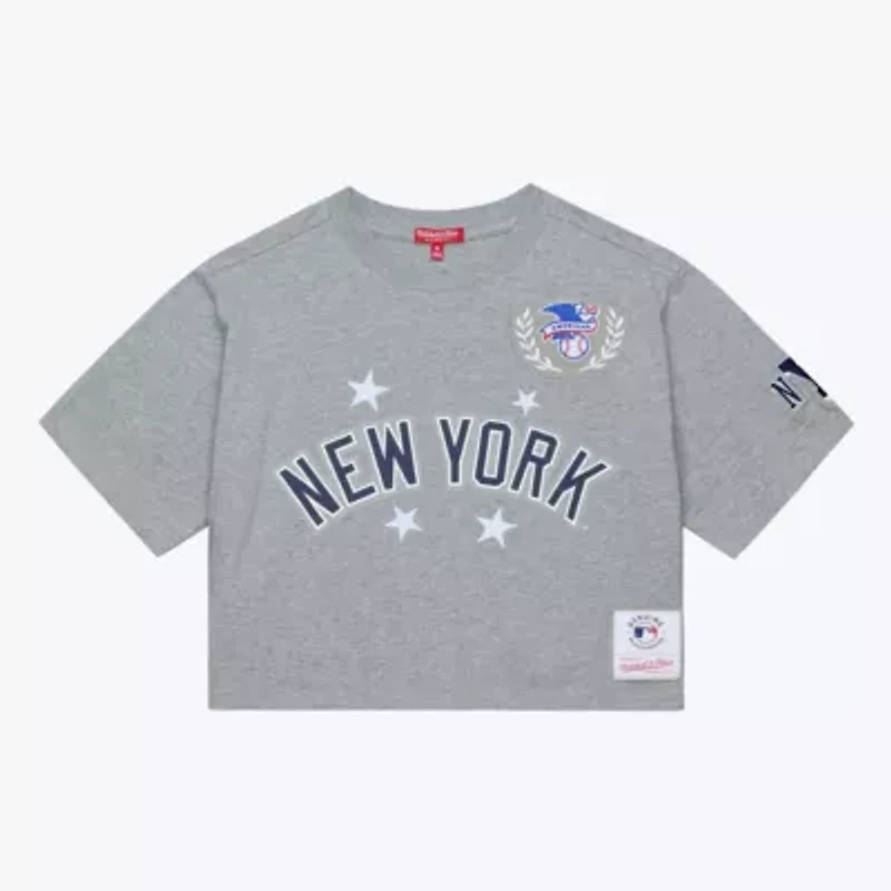 MLB New York Yankees Pep Rally Cropped Boxy T-Shirt