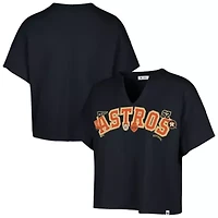 MLB x Lane Houston Astros Oversized Notch Neck T-Shirt