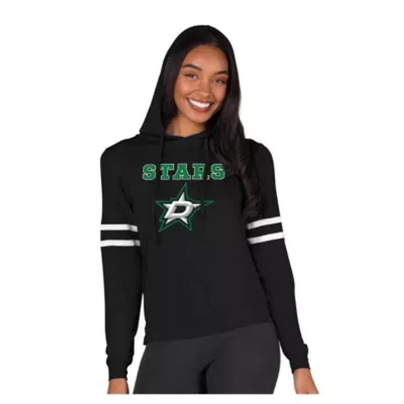 NHL Dallas Stars Marathon Long-Sleeve Hooded T-Shirt