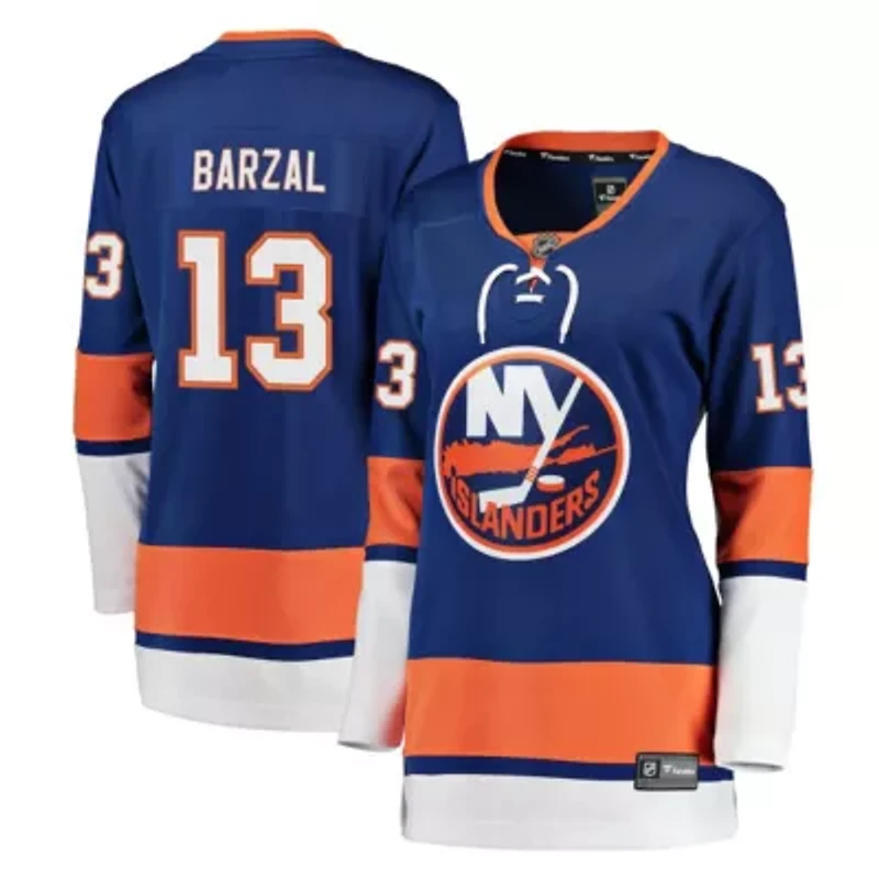 NHL Fanatics Mathew Barzal New York Islanders Breakaway Player Jersey