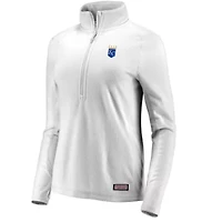 MLB Vineyard Vines Kansas City Royals Performance Grid Half-Zip Pullover Top