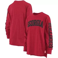 NCAA Georgia Bulldogs Two-Hit Canyon Long Sleeve T-Shirt
