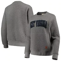NCAA West Virginia Mountaineers Moose Quilted Pullover Sweatshirt