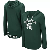 NCAA Michigan State Spartans My Lover Lightweight Hooded Long Sleeve T-Shirt