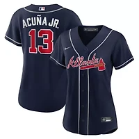 MLB Nike Ronald Acuña Jr. Atlanta Braves Alternate Replica Player Jersey